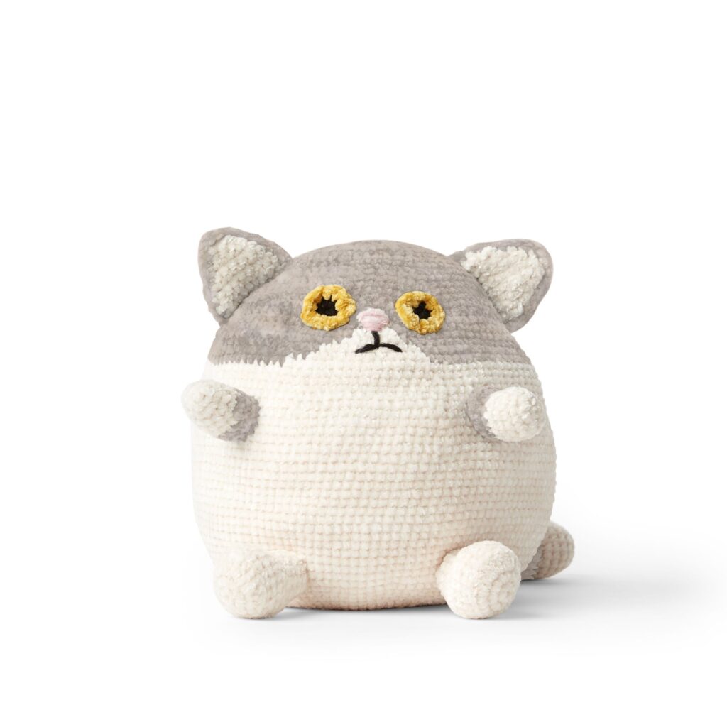 Bernat Fat Cat Crochet Stuffie Free Downloadable Pattern Creative