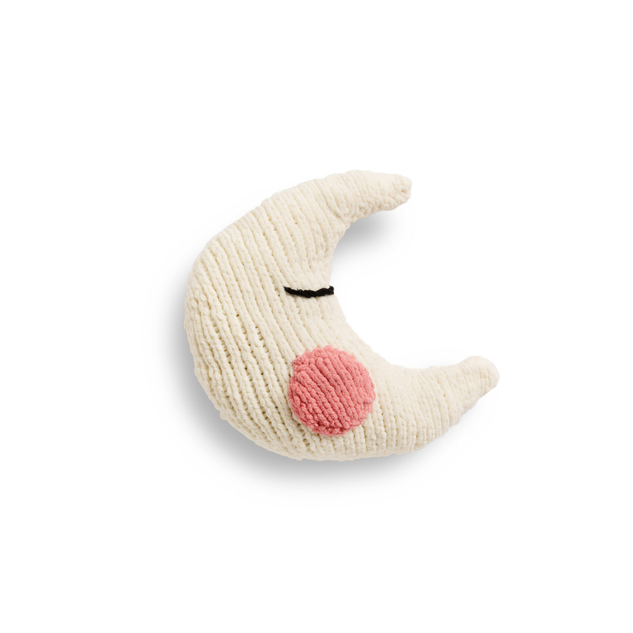 Bernat Knit Moon Baby Pillow Free Downloadable Pattern Creative