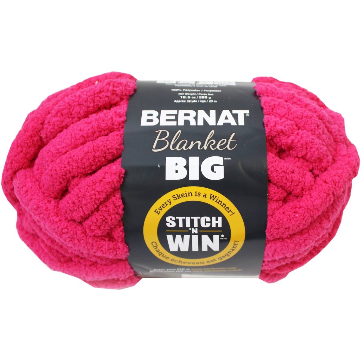 Bernat Blanket Big Yarn (300g/10.5oz),Mineral Lilac
