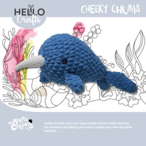 Knitty Critters - Cheeky Chums - Narwhal