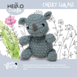 Knitty Critters - Cheeky Chums - Rhino