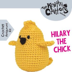 Knitty Critters - Pouch Pals - Hilary The Chick
