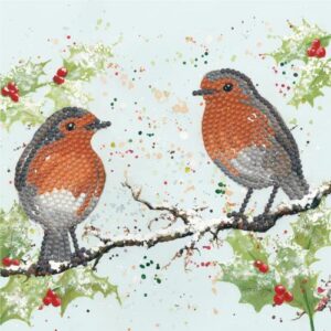 Bree Merryn Diamond Art Christmas Card Kit - Rupert & Ruth