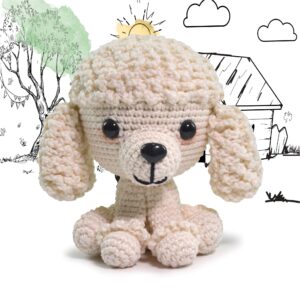 Knitty Critters - Cats & Dogs - Barney Poodle