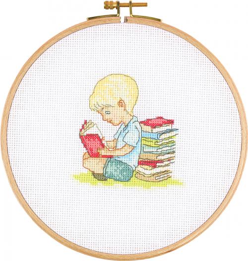Hoop Kit - Bookworm Boy