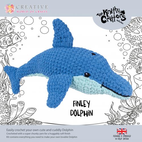 Knitty Critters - Finley Dolphin