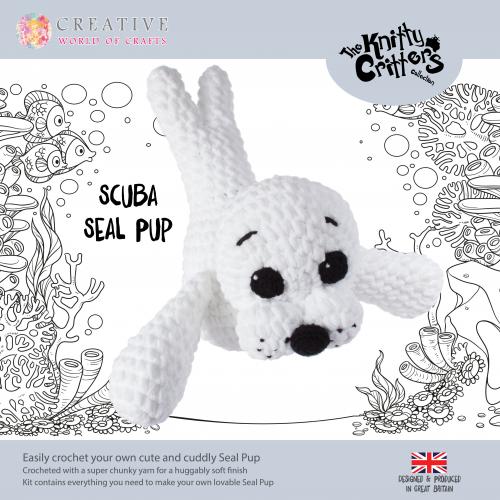 Knitty Critters - Scuba Seal Pup