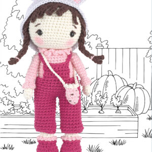 Knitty Critters - Crochet Friends - Anna The Little Bunny Girl