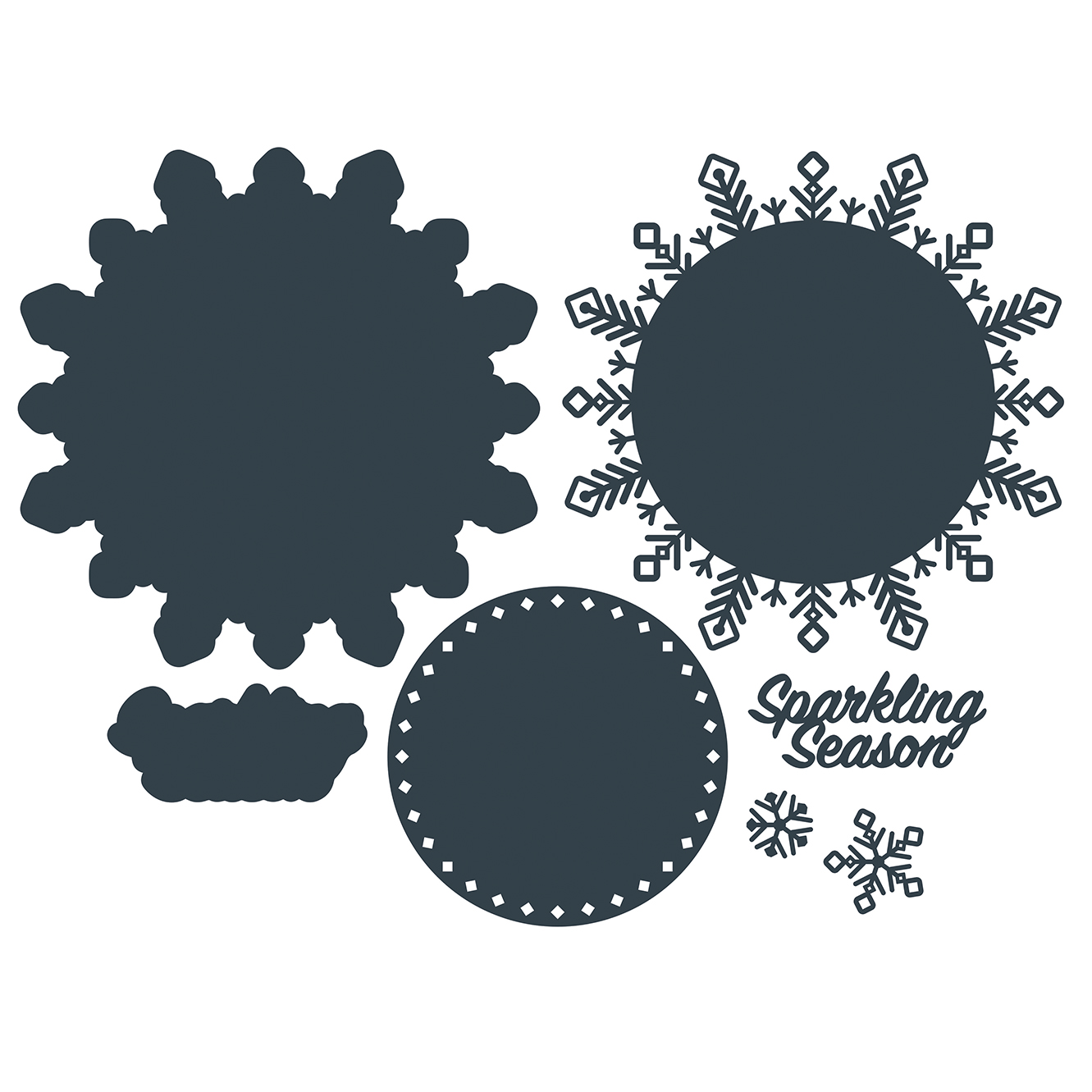 The Paper Boutique - Sparkling Season Cutting Die