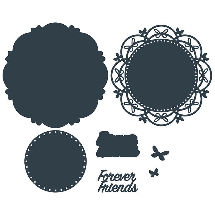 The Paper Boutique - Forever Friends Cutting Die