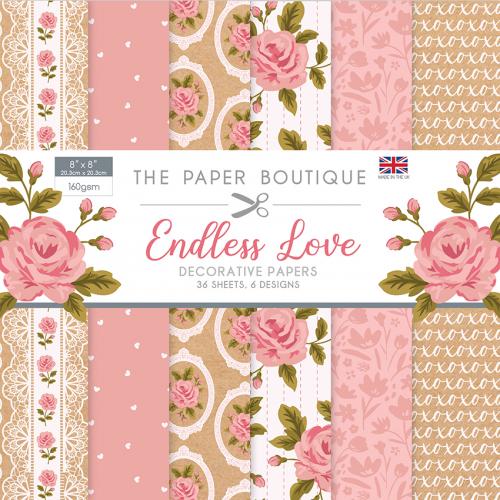 Endless Love 8 x 8 Paper Pad