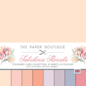 Fabulous Florals Coloured Card Collection