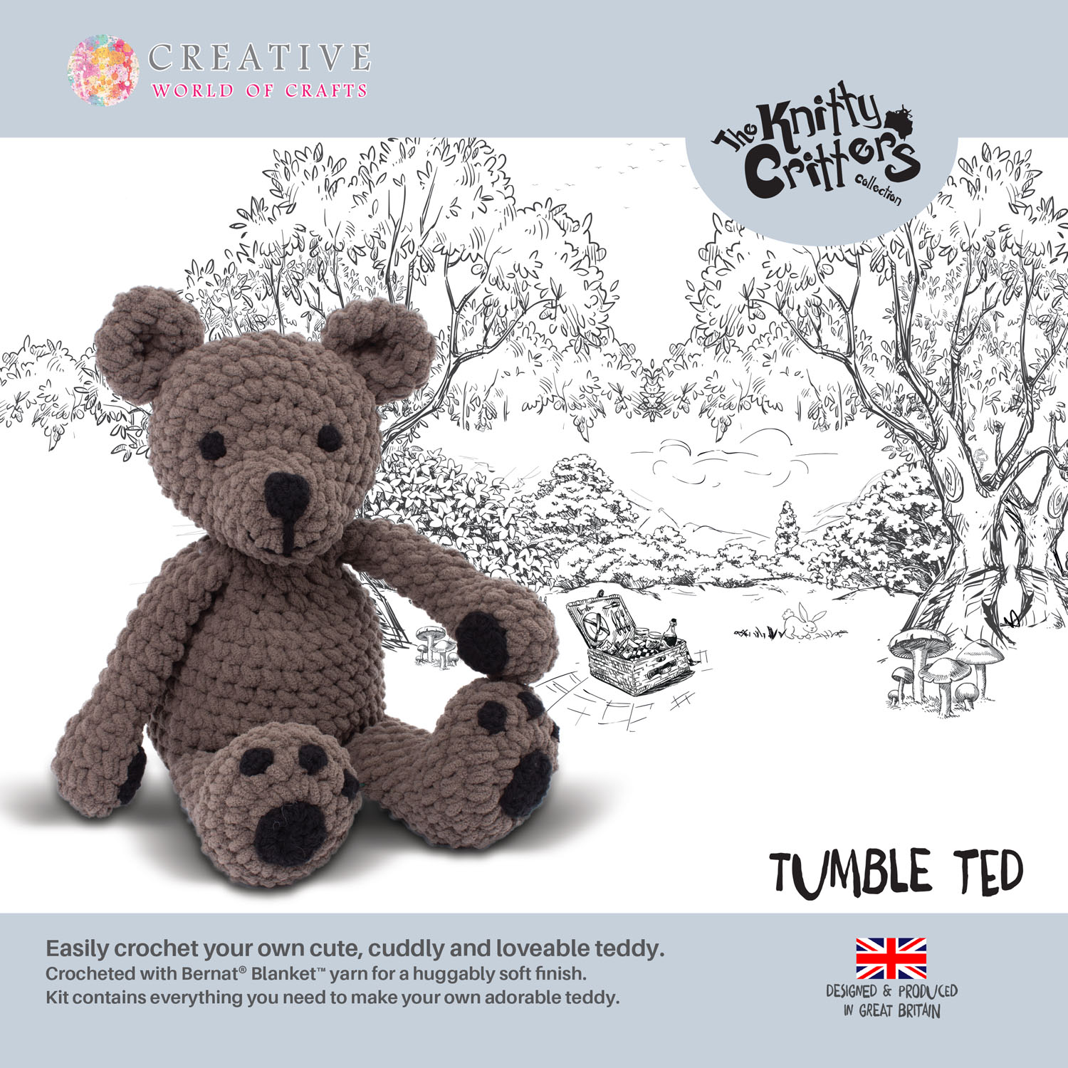 Knitty Critters - Bear - Tumble