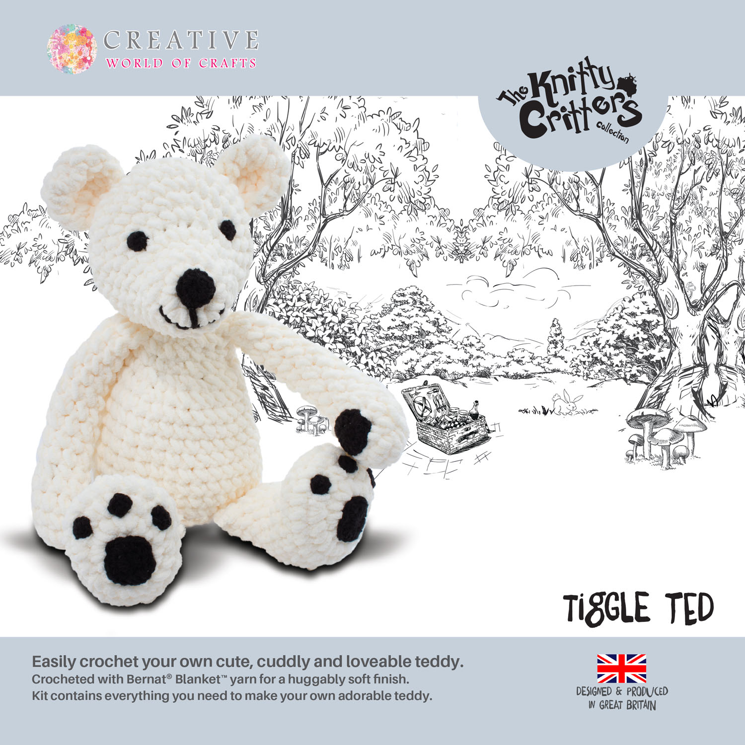 Knitty Critters - Bear - Tiggle