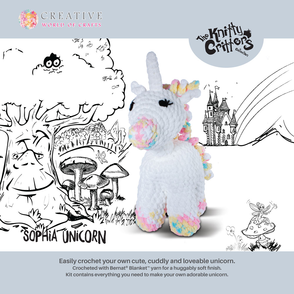 Knitty Critters - Unicorn - Sophia