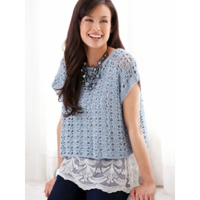 Caron - Casual Summer Top - Free Downloadable Pattern