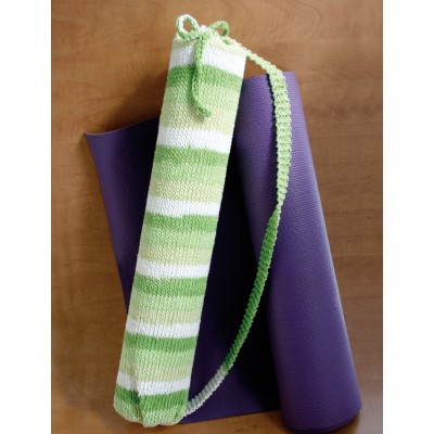 Lily Sugar 'n Cream - Striped Yoga Bag - Free Downloadable Pattern