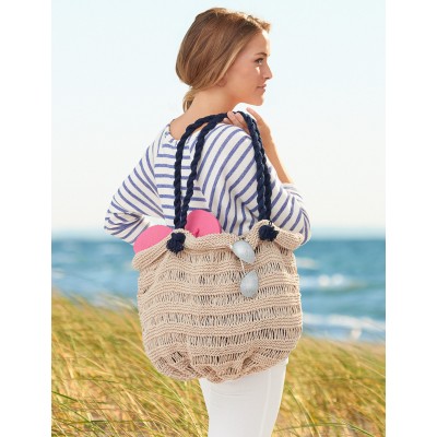 Lily Sugar 'n Cream - Sea Breeze Bag - Free Downloadable Pattern
